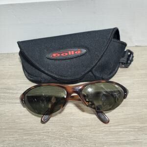 Bolle Polarized Sunglasses Tortise Shell Pattern With Case